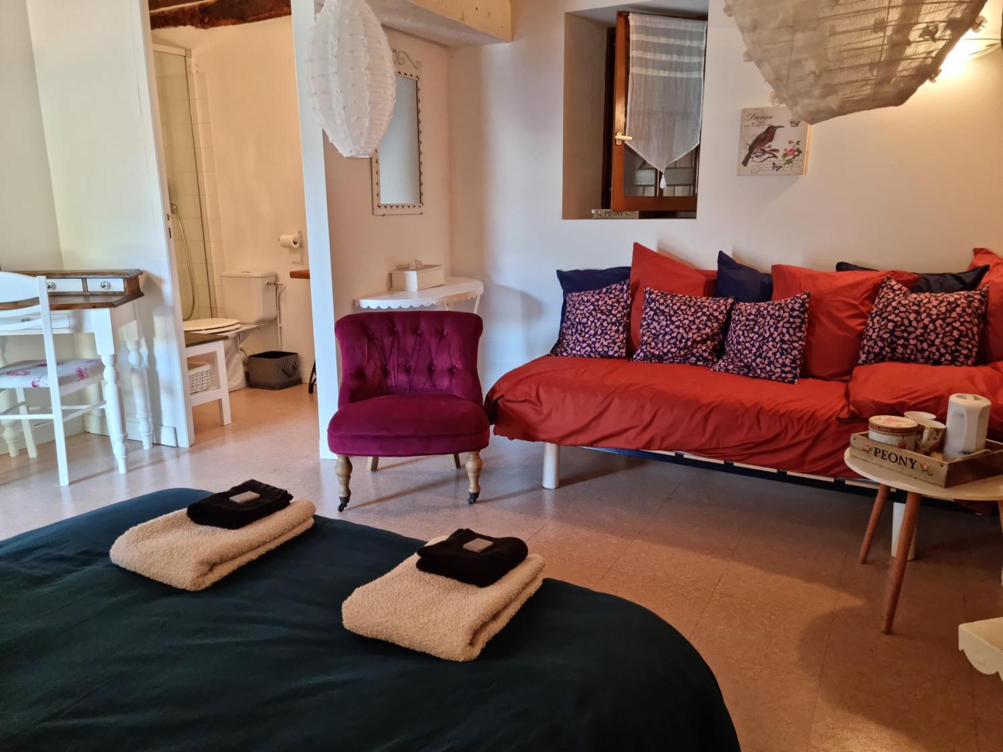 L 'Aupinouse Chambre Double Pivoine Avec Salle D'Eau Privative La Suze-sur-Sarthe Εξωτερικό φωτογραφία