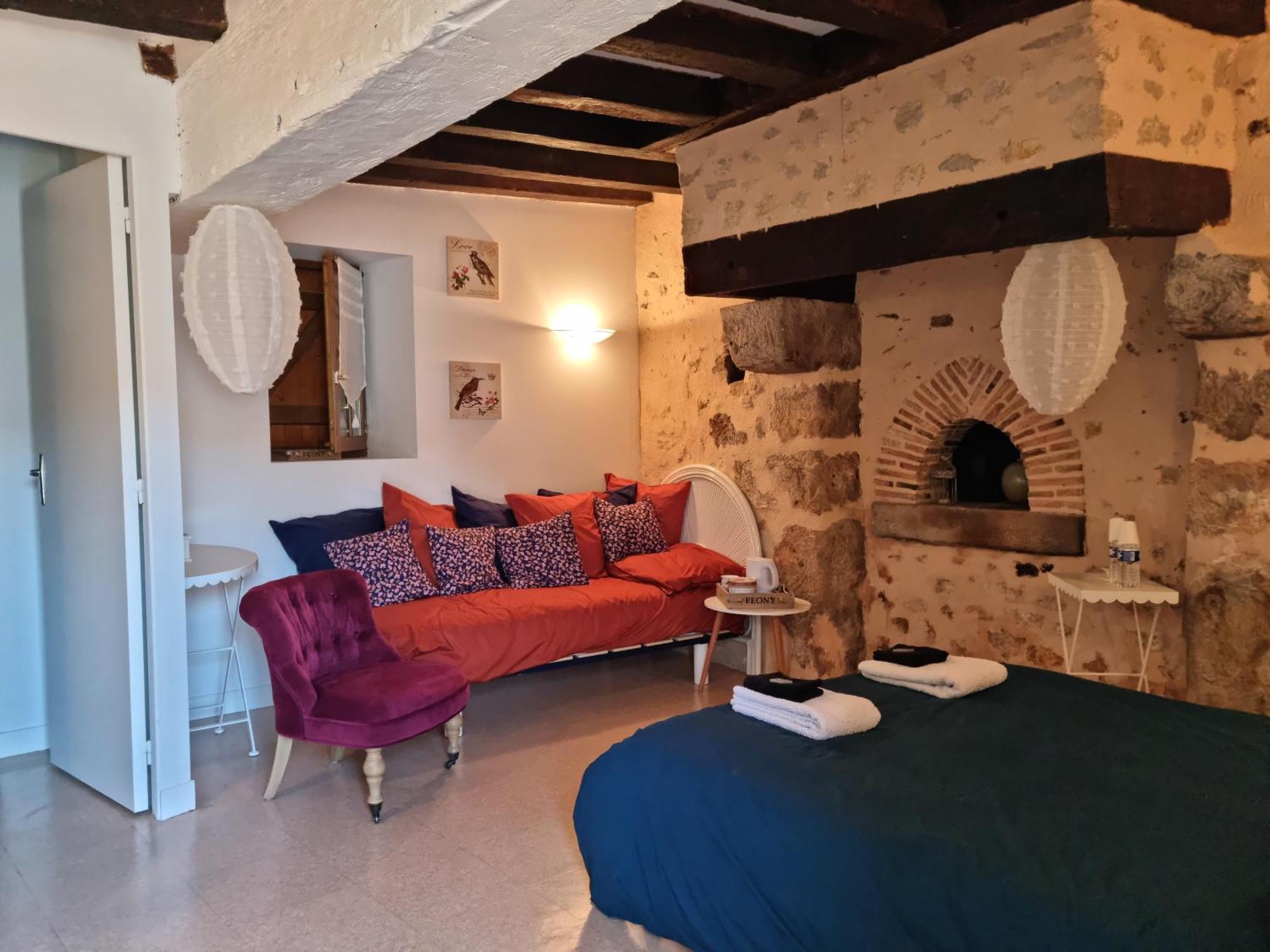 L 'Aupinouse Chambre Double Pivoine Avec Salle D'Eau Privative La Suze-sur-Sarthe Εξωτερικό φωτογραφία